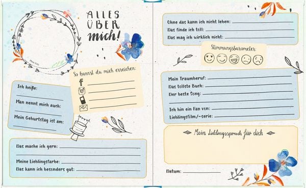 Produktbild: Freundebuch: Handlettering - Best friends