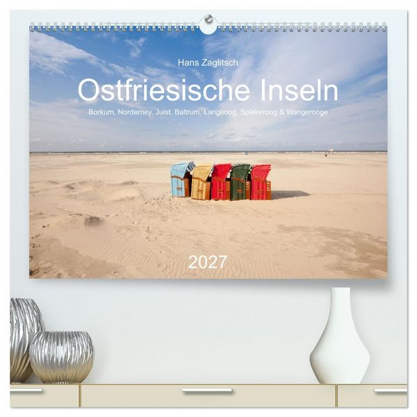 Produktbild: Ostfriesische Inseln (hochwertiger Premium Wandkalender 2027 DIN A2 quer), Kunstdruck in Hochglanz