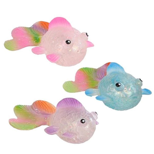 Produktbild: Display Sugar Squish Goldfisch 12St&uuml;ck / 3 fach sortiert 12 cm