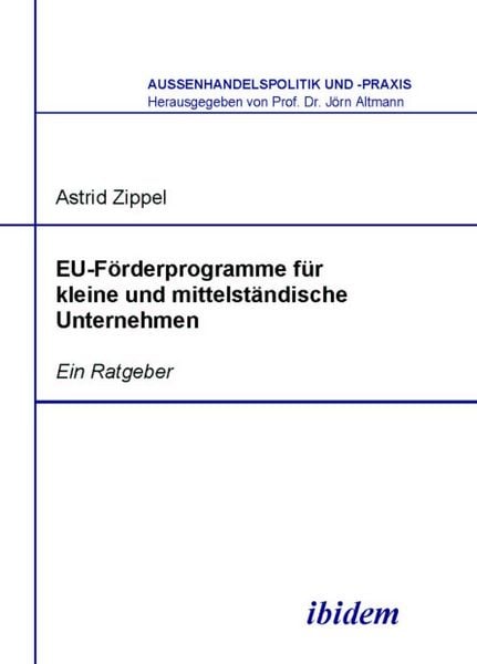 Produktbild: EU-F&ouml;rderprogramme f&uuml;r kleine und mittelst&auml;ndische Unternehmen