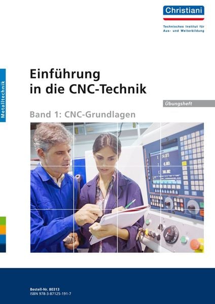 Produktbild: Einf&uuml;hrung in die CNC-Technik