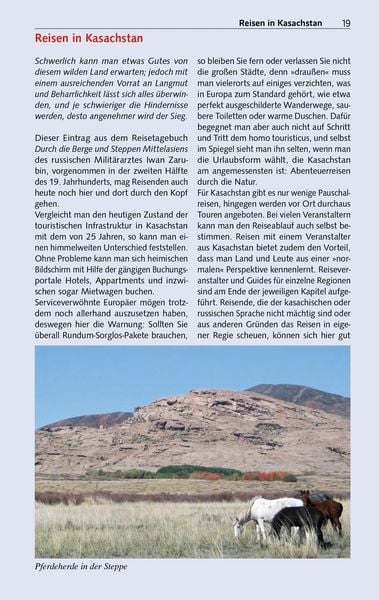 Produktbild: TRESCHER Reisef&uuml;hrer Kasachstan