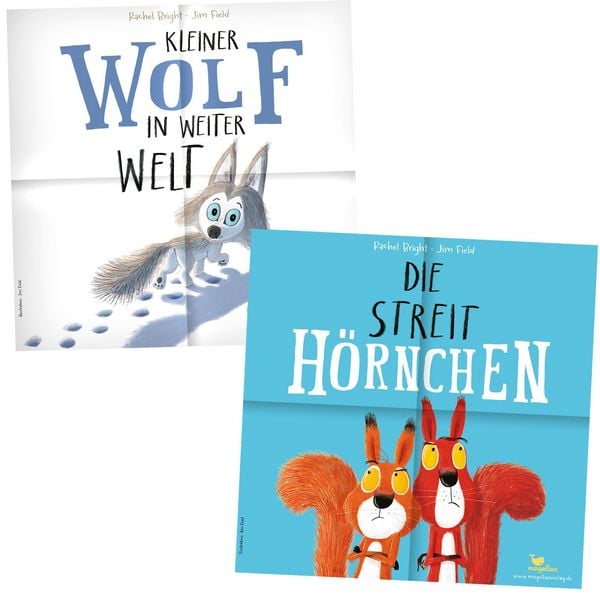 Produktbild: Die Streith&ouml;rnchen / Kleiner Wolf in weiter Welt (Audio-CD)