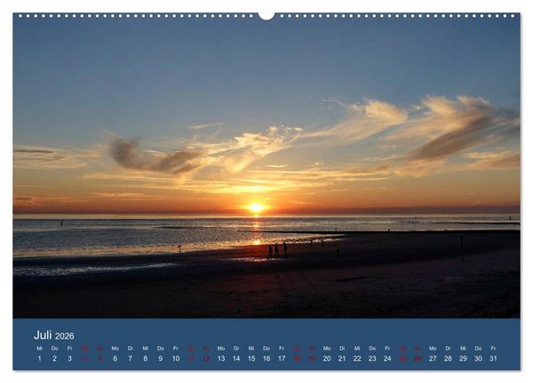 Produktbild: Norderney - Meine Trauminsel (hochwertiger Premium Wandkalender 2026 DIN A2 quer), Kunstdruck in Hochglanz