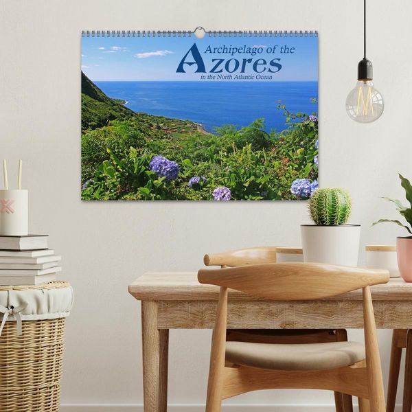 Produktbild: Archipelago of the Azores in the North Atlantic Ocean (Wall Calendar 2026 DIN A3 landscape), CALVENDO 12 Month Wall Calendar