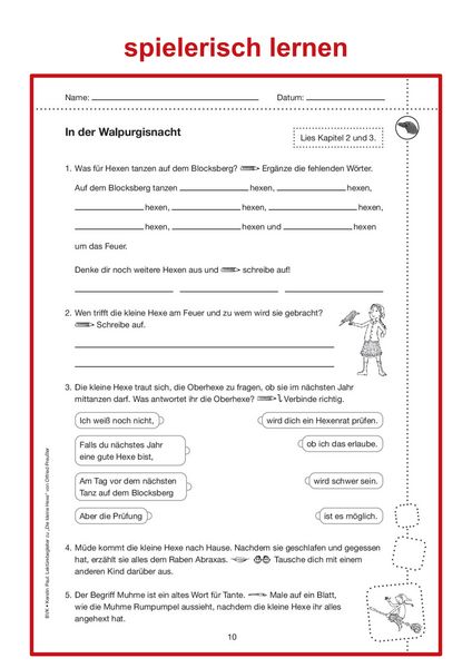 Produktbild: Lekt&uuml;rebegleiter &ndash; kompakt und differenziert: Die kleine Hexe