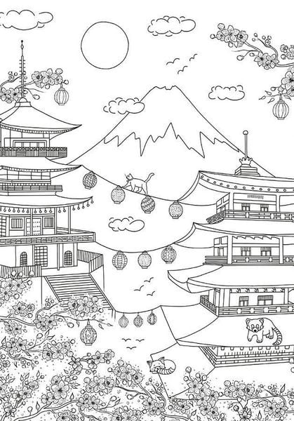 Produktbild: Colorful World Weltreise Designdose mit 12 Buntstiften