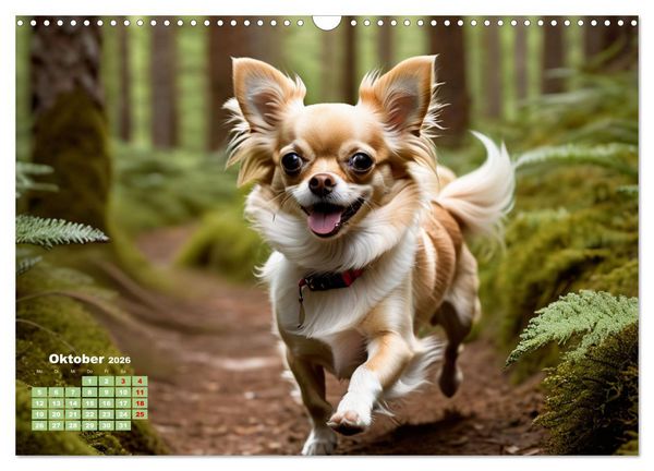Produktbild: Chihuahua - der mutige Winzling (Wandkalender 2026 DIN A3 quer), CALVENDO Monatskalender
