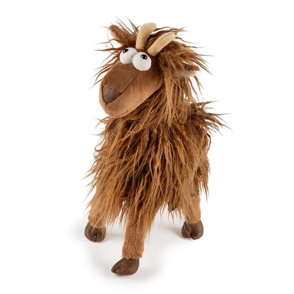 Sigikid 43125 - Ziegenbock Luke Tagster, BeastsTown, Plüsch-Kuscheltier, 34 cm
