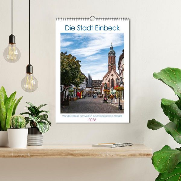 Produktbild: Die Stadt Einbeck (Wandkalender 2026 DIN A3 hoch), CALVENDO Monatskalender