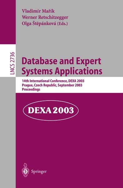 Produktbild: Database and Expert Systems Applications