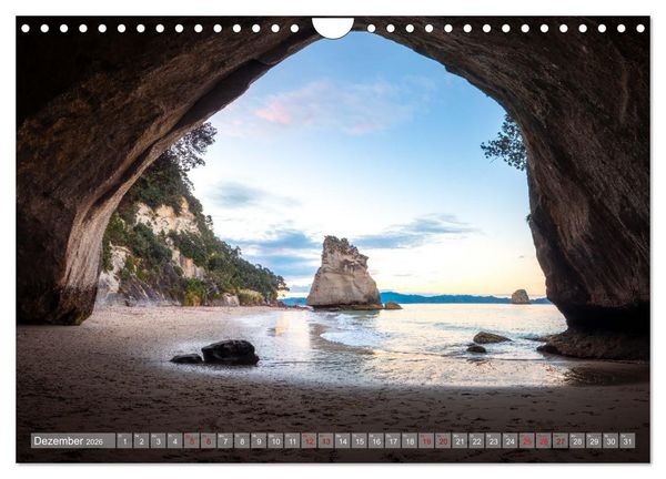 Produktbild: Nat&uuml;rlich Neuseeland (Wandkalender 2026 DIN A4 quer), CALVENDO Monatskalender