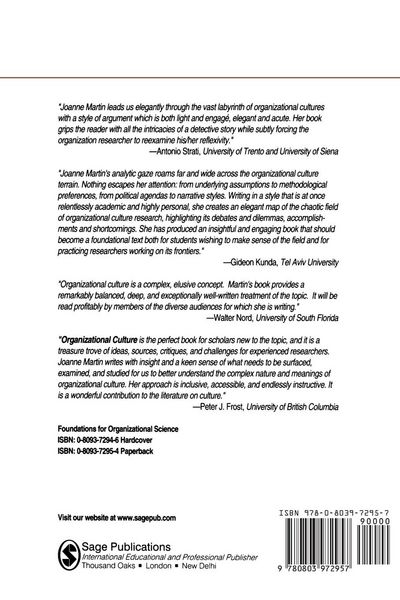 Produktbild: Organizational Culture