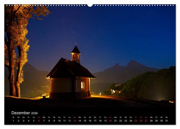 Produktbild: Berchtesgadener Land (hochwertiger Premium Wandkalender 2026 DIN A2 quer), Kunstdruck in Hochglanz