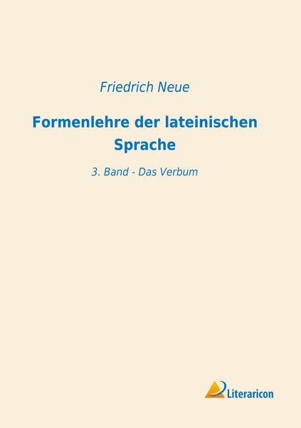 Produktbild: Formenlehre der lateinischen Sprache