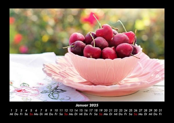 Produktbild: Obstkalender 2025 Fotokalender DIN A3
