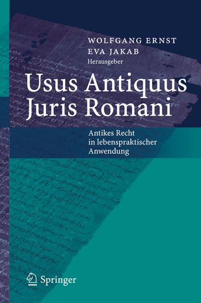 Produktbild: Usus Antiquus Juris Romani