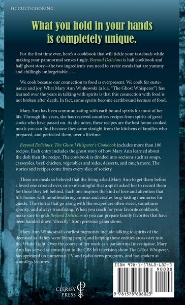 Produktbild: Beyond Delicious: The Ghost Whisperer's Cookbook