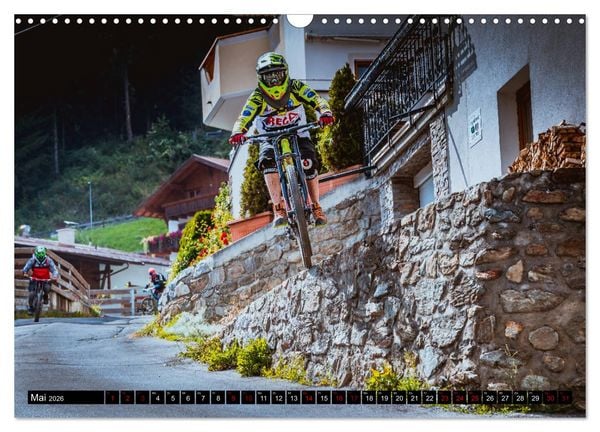 Produktbild: Downhill Action (Wandkalender 2026 DIN A3 quer), CALVENDO Monatskalender