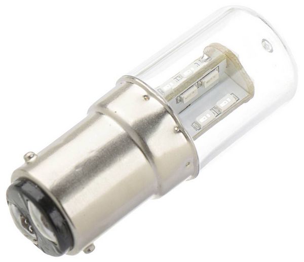 Produktbild: TRU COMPONENTS TC-13776172 LED-Signalleuchte Gr&uuml;n BA15d 230 V/AC 200lm