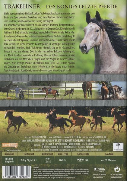 Produktbild: Trakehner - Des K&ouml;nigs letzte Pferde