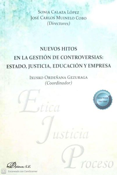 Produktbild: Nuevos Hitos En La Gestion De Controversias: Estado, Justicia, Educacion Y Empresa