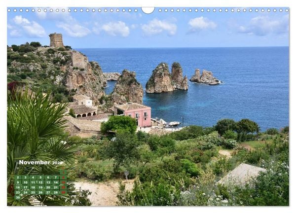 Produktbild: Sizilien &ndash; von Cefal&ugrave; bis Trapani (Wandkalender 2026 DIN A3 quer), CALVENDO Monatskalender