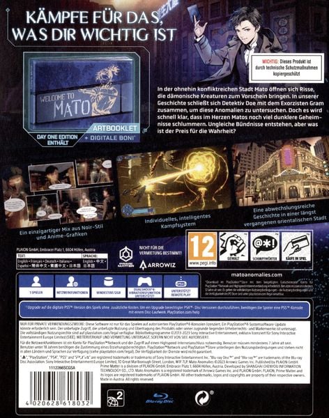 Produktbild: Mato Anomalies (Day One Edition)