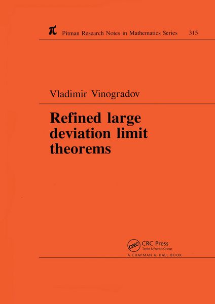 Produktbild: Refined Large Deviation Limit Theorems