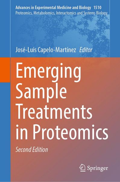 Produktbild: Emerging Sample Treatments in Proteomics