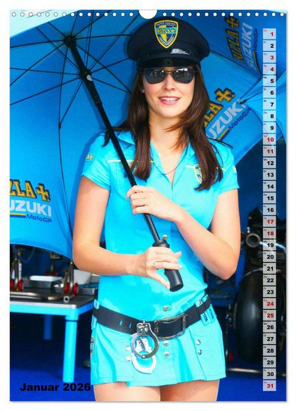 Produktbild: Beauty Grid Girls 2026 (Wandkalender 2026 DIN A3 hoch), CALVENDO Monatskalender