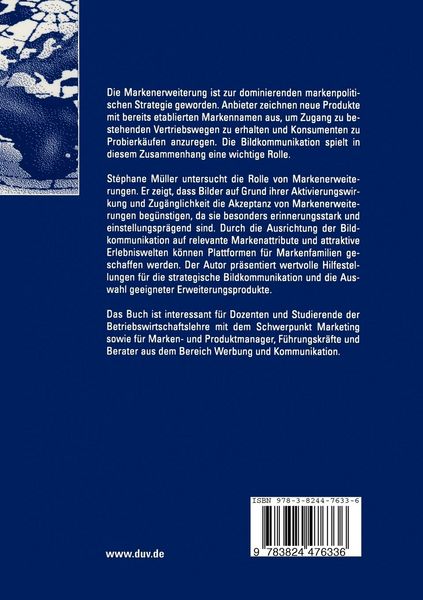 Produktbild: Bildkommunikation als Erfolgsfaktor bei Markenerweiterungen