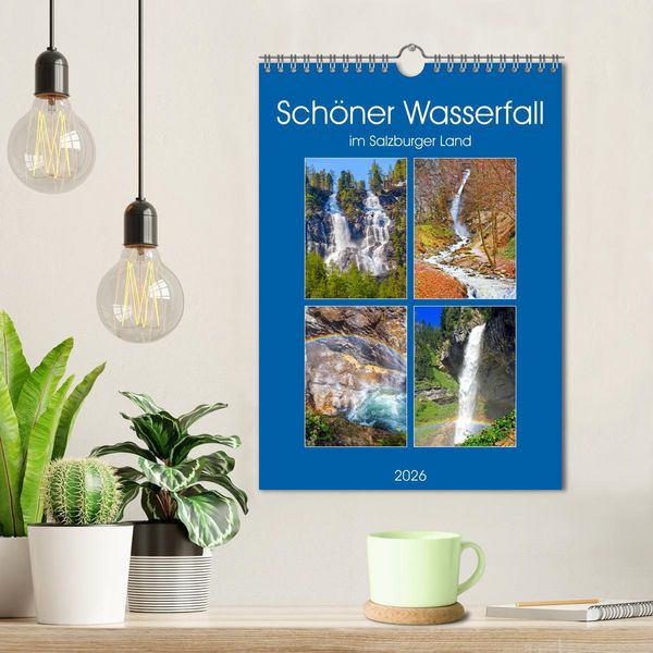 Produktbild: Sch&ouml;ner Wasserfall (Wandkalender 2026 DIN A4 hoch), CALVENDO Monatskalender
