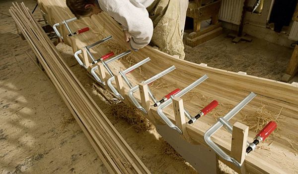 Produktbild: Ganzstahlschraubzwinge GZ Spann-W.120mm A.60mm Holzgriff BESSEY