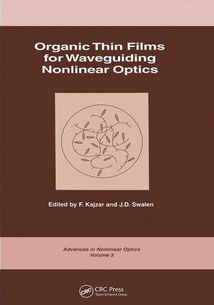 Produktbild: Organic Thin Films for Waveguiding Nonlinear Optics