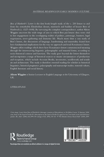 Produktbild: Bess of Hardwick's Letters