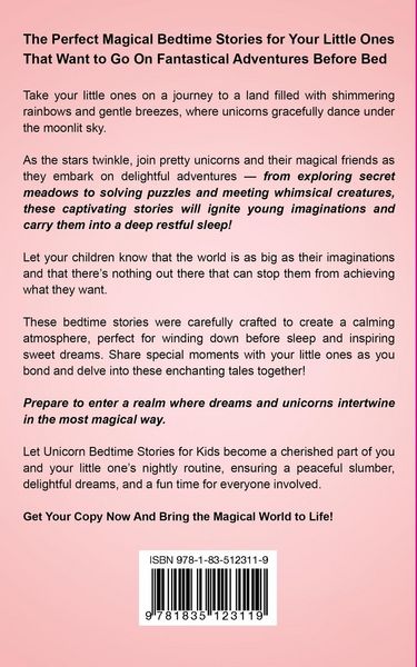 Produktbild: Unicorn Bedtime Stories for Kids