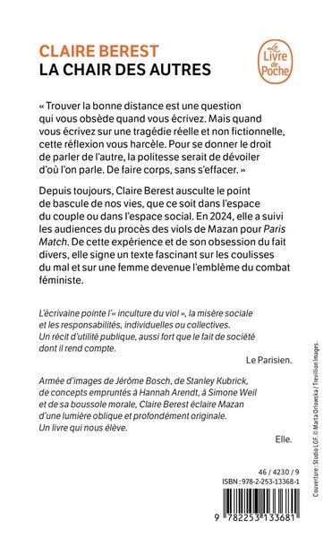 Produktbild: La chair des autres : Mazan : exploration du mal : r&eacute;cit