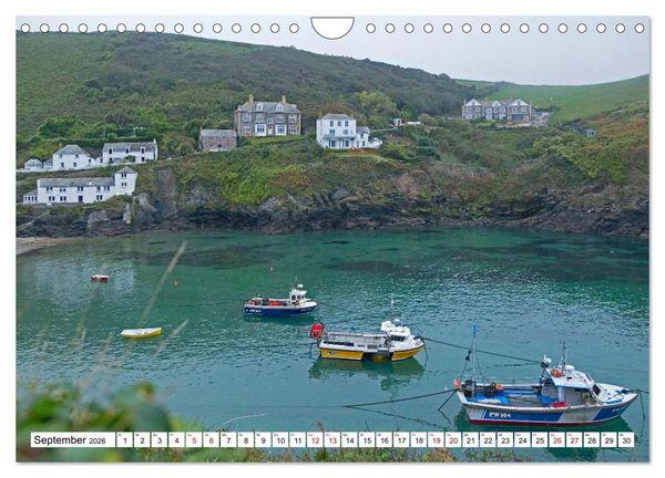 Produktbild: Faszinierende Ansichten von Cornwall (Wandkalender 2026 DIN A4 quer), CALVENDO Monatskalender