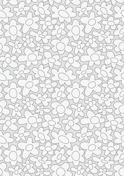 Produktbild: Brunnen Zeichenblock A3 20 Blatt Happy Hippie