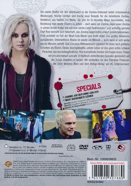 Produktbild: iZombie - Staffel 2 [4 DVDs]