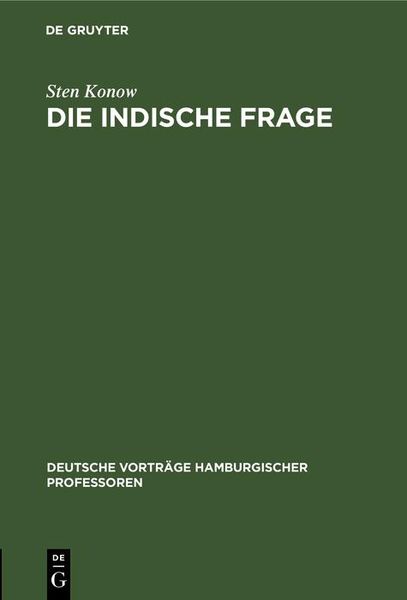 Produktbild: Die indische Frage