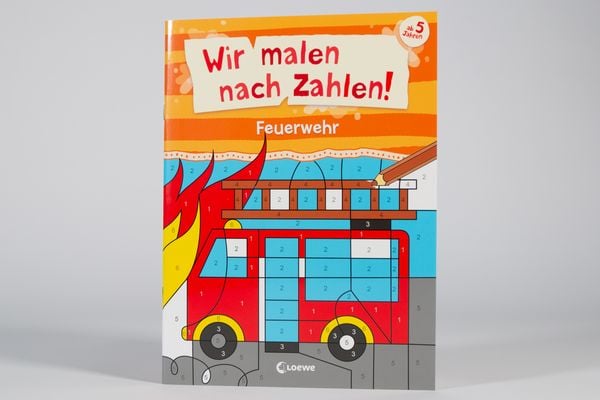 Produktbild: Wir malen nach Zahlen! - Feuerwehr