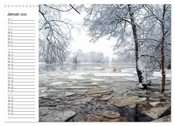 Produktbild: Die Jahreszeiten im Havelland (Wandkalender 2026 DIN A3 quer), CALVENDO Monatskalender