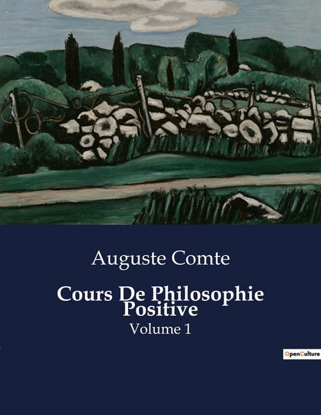 Produktbild: Cours De Philosophie Positive