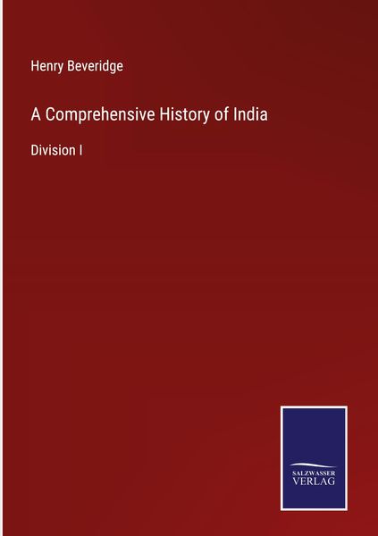 Produktbild: A Comprehensive History of India
