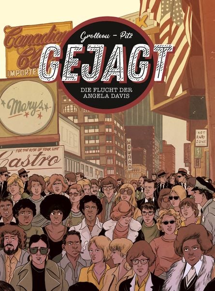 Produktbild: Gejagt: Die Flucht der Angela Davis