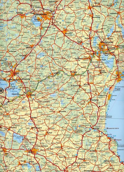 Produktbild: KuF Schweden 01 S&uuml;d-Schweden (S&uuml;d) 1 : 250 000