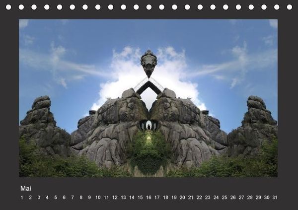 Produktbild: Spiegelwelten - die Externsteine (Tischkalender immerw&auml;hrend DIN A5 quer)