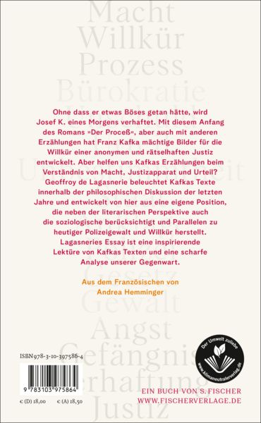 Produktbild: Kafka misstrauen